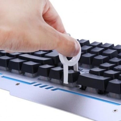 AULA F2009 LED BACKLIT PROFESSIONAL BLUE AXIS MECHANICAL GAMING KEYBOARD (BLACK)