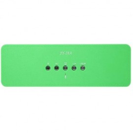 JY - 28A BLUETOOTH WIRELESS COLORFUL LED SPEAKER WITH MICROPHONE (GREEN)
