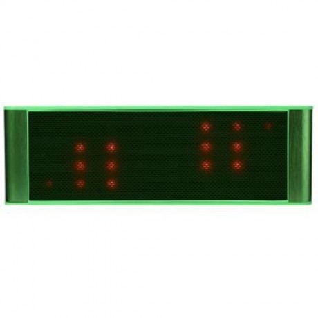 JY - 28A BLUETOOTH WIRELESS COLORFUL LED SPEAKER WITH MICROPHONE (GREEN)