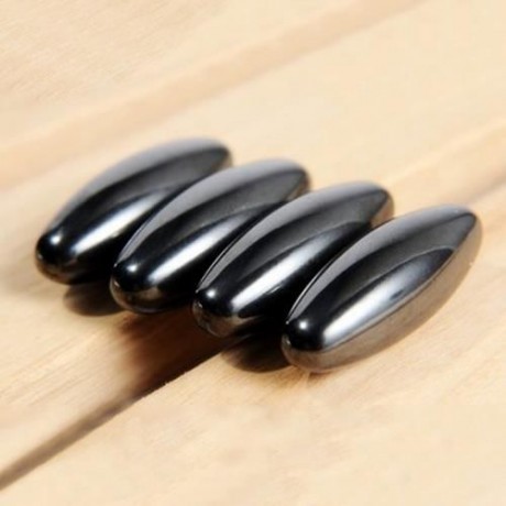 OLIVES-SHAPED MAGNETIC RATTLESNAKE EGGS MAGIC MAGNET LEISURE TOY 4PCS / SET (AS THE PICTUR
