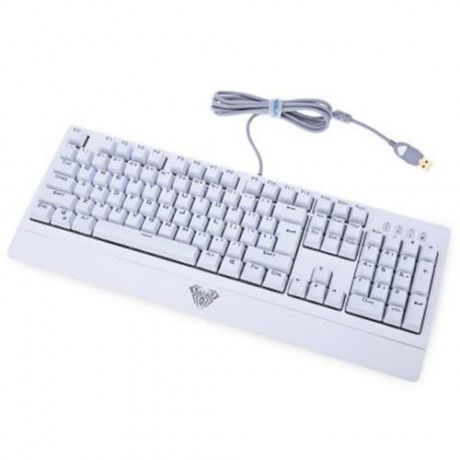 AULA 104-KEY LED BACKLIT MECHANICAL GAMING KEYBOARD (WHITE)