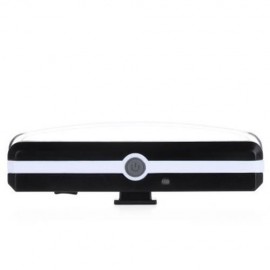 WATERPROOF USB RECHARGEABLE LED BIKE TAIL LIGHT BRIGHT 100 LUMENS (BLACK)