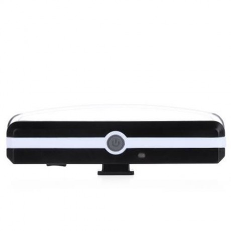 WATERPROOF USB RECHARGEABLE LED BIKE TAIL LIGHT BRIGHT 100 LUMENS (BLACK)