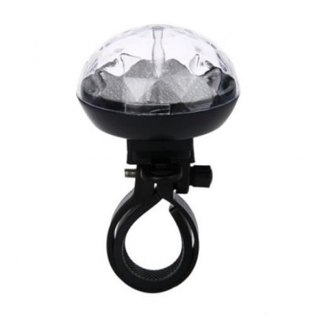 SUPER BRIGHT BICYCLE BIKE 5 LEDS REAR TAIL LIGHT FLASH WARNING LAMP (WHITE)