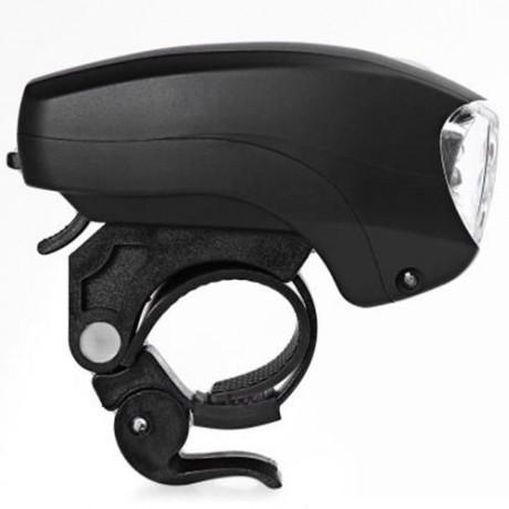 SUPER BRIGHT WATER RESISTANT 5 LEDS 3 MODES CYCLING BIKE FRONT LIGHT LAMP (BLACK)
