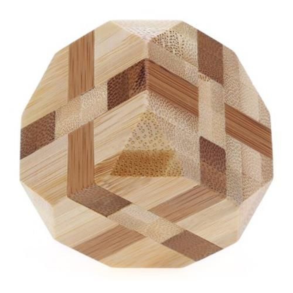 3D INTERLOCKING TETRAKAIDECAHEDRON WOODEN BURR PUZZLE KONG MING IQ BRAIN TEASER INTELLIGEN 3D INTERLOCKING TETRAKAIDECAHEDRON WOODEN BURR PUZZLE KONG MING IQ BRAIN TEASER INTELLIGEN