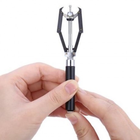 WATCH HAND REMOVER PLUNGER LINK PIN LIFTER REPAIR TOOL (BLACK)