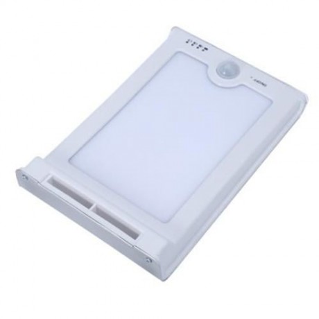 46 LEDS HUMAN BODY INDUCED LED LIGHT MOTION INDUCTION LAMP (SILVER)