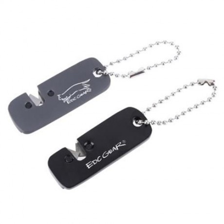 EDCGEAR PORTABLE TUNGSTEN STEEL GRINDSTONE CARBORUNDUM KNIFE REPAIR TOOL SHARPENER TACTICA