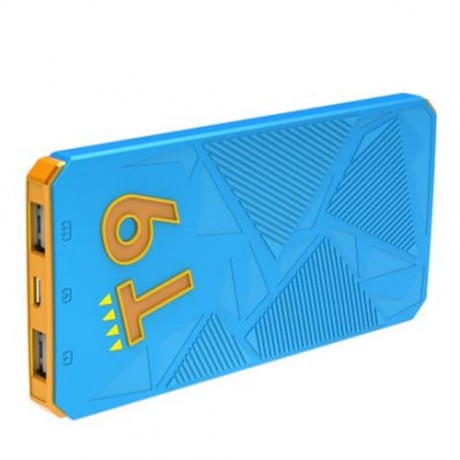 TECLAST T9 LIGHTWEIGHT 10000MAH MOBILE POWER BANK BATTERY CHARGER 5V 2.1A OUTPUT (BLUE)