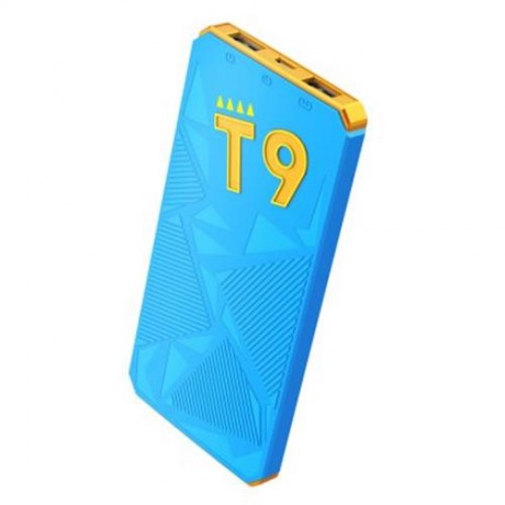 TECLAST T9 LIGHTWEIGHT 10000MAH MOBILE POWER BANK BATTERY CHARGER 5V 2.1A OUTPUT (BLUE)