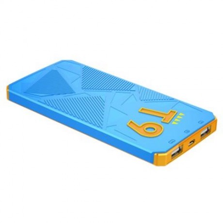 TECLAST T9 LIGHTWEIGHT 10000MAH MOBILE POWER BANK BATTERY CHARGER 5V 2.1A OUTPUT (BLUE)