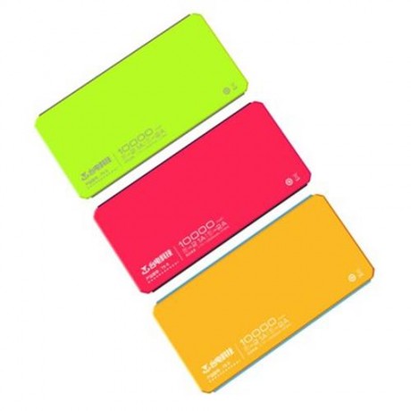 TECLAST T9 LIGHTWEIGHT 10000MAH MOBILE POWER BANK BATTERY CHARGER 5V 2.1A OUTPUT (BLUE)