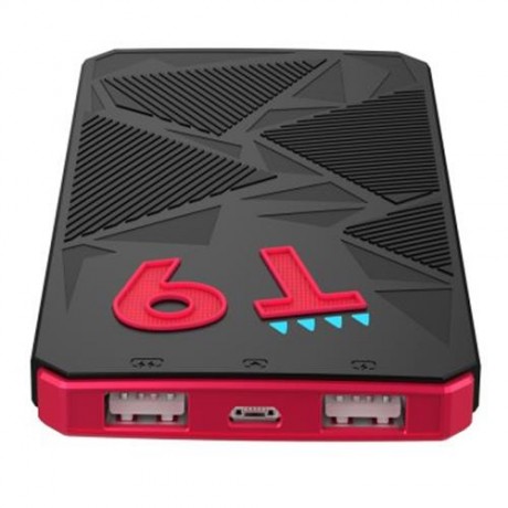 TECLAST T9 LIGHTWEIGHT 10000MAH MOBILE POWER BANK BATTERY CHARGER 5V 2.1A OUTPUT (RED)