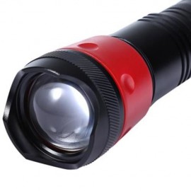 FOCUSING LED WORK LIGHT CAR FLASHLIGHT (BLACK)