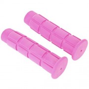 PAIRED SOFT CYCLING ADHESIVE PERFORMANCE RUBBER HANDLEBAR GRIP (PINK)