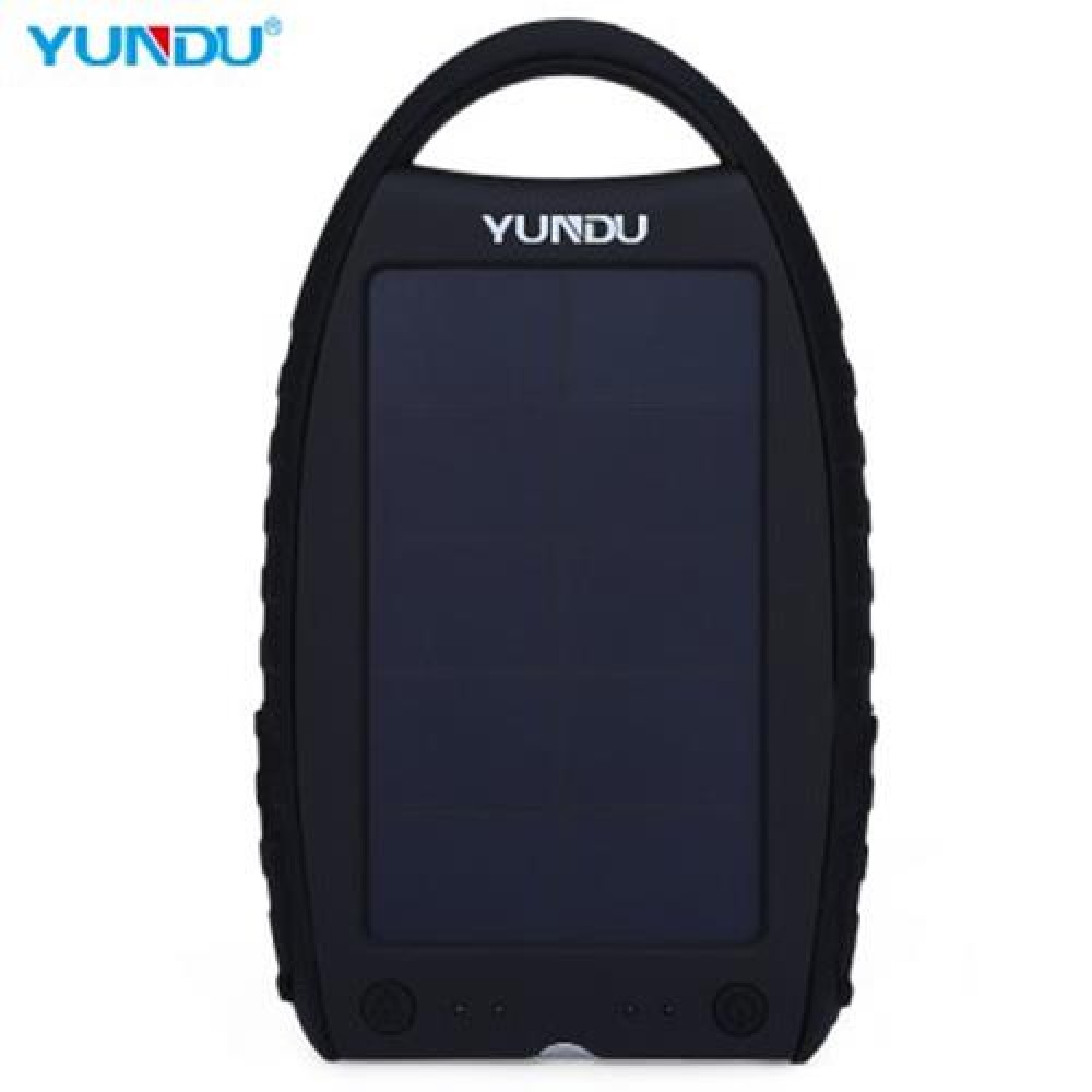 YUNDU YD - T018 7000MAH SOLAR POWER BANK WATERPROOF SHOCKPROOF ANTI-DUST PORTABLE CHARGER YUNDU YD - T018 7000MAH SOLAR POWER BANK WATERPROOF SHOCKPROOF ANTI-DUST PORTABLE CHARGER