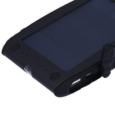YUNDU YD - T018 7000MAH SOLAR POWER BANK WATERPROOF SHOCKPROOF ANTI-DUST PORTABLE CHARGER 