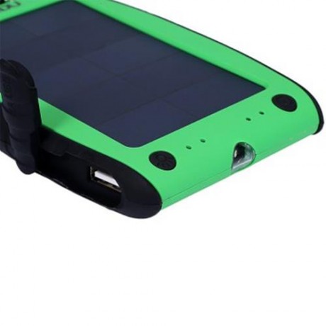 YUNDU YD - T018 7000MAH SOLAR POWER BANK WATERPROOF SHOCKPROOF ANTI-DUST PORTABLE CHARGER 
