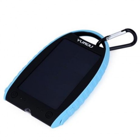 YUNDU YD - T018 7000MAH SOLAR POWER BANK WATERPROOF SHOCKPROOF ANTI-DUST PORTABLE CHARGER 