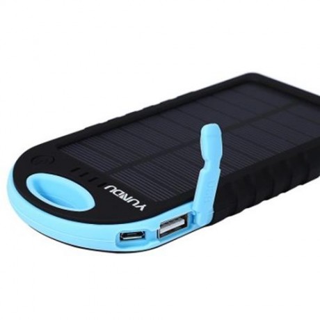 YUNDU YD - T016 SOLAR POWER BANK WATERPROOF SHOCKPROOF ANTI-DUST 12000MAH CHARGING WITH DO