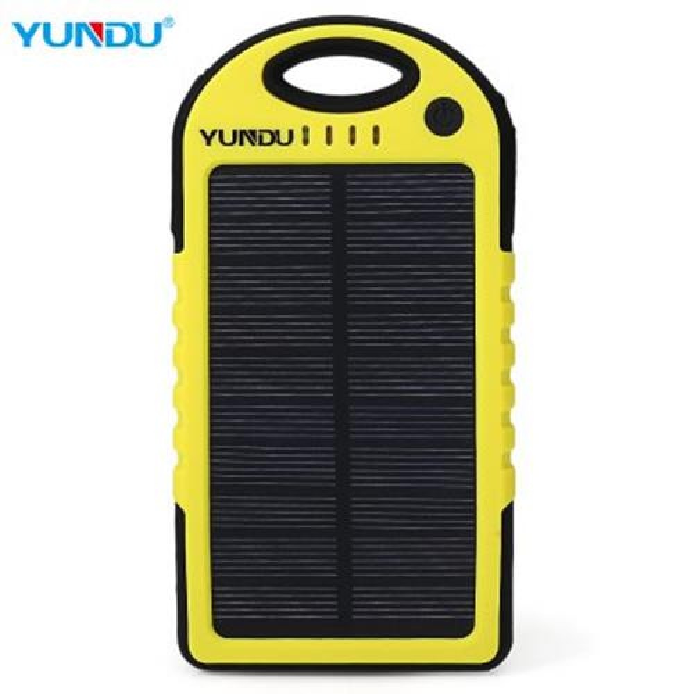 YUNDU YD - T011 5000MAH SOLAR POWER BANK WATERPROOF SHOCKPROOF ANTI-DUST PORTABLE CHARGIN YUNDU YD - T011 5000MAH SOLAR POWER BANK WATERPROOF SHOCKPROOF ANTI-DUST PORTABLE CHARGIN