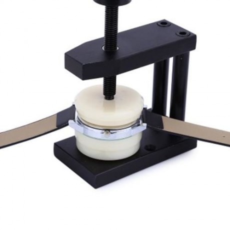 REVOLVING WATCH BACK COVER PRESSER CLOSER 12 DIES KIT REPAIR TOOL (BLACK)