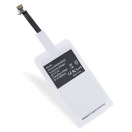 8-PIN INPUT DEVICES WIRELESS CHARGING ADAPTER MODULE PAD COIL LONG TYPE (WHITE)