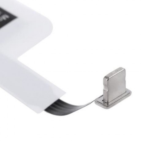 8-PIN INPUT DEVICES WIRELESS CHARGING ADAPTER MODULE PAD COIL LONG TYPE (WHITE)