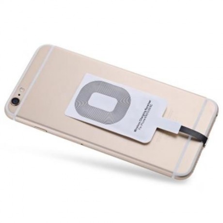 8-PIN INPUT DEVICES WIRELESS CHARGING ADAPTER MODULE PAD COIL LONG TYPE (WHITE)