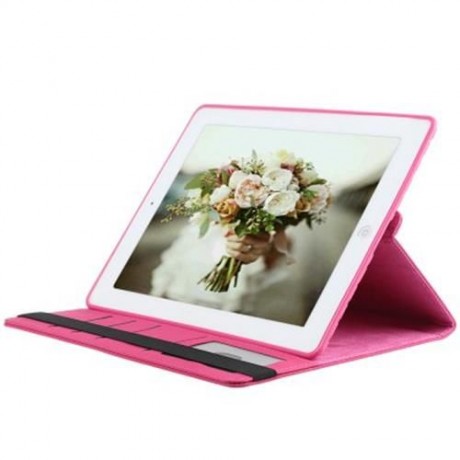 360 DEGREES ROTATING STAND PU LEATHER TPU BACK COVER CASE PROTECTIVE FLIP FOLIO DETACHABLE