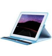 360 DEGREES ROTATING STAND PU LEATHER TPU BACK COVER CASE PROTECTIVE FLIP FOLIO DETACHABLE