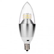 E12 110V 6W SMD 3014 LED CANDLE LIGHT (WARM WHITE LIGHT)