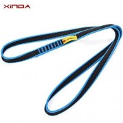 XINDA 80CM NYLON SLING BEARING STRAP FLAT BELT LOAD-BEARING BANDLET FOR ROCK CLIMBING (BLU