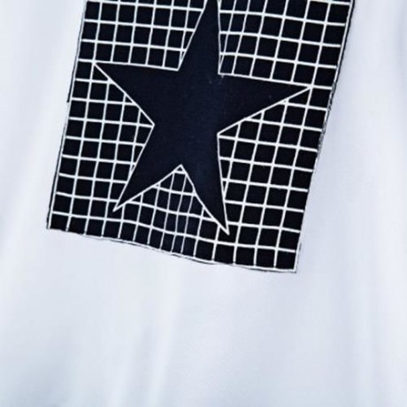 2PCS LATTICE PATTERN LOVELY CHILDREN SHORT SLEEVE T-SHIRT PANTS SUITS (CADETBLUE)