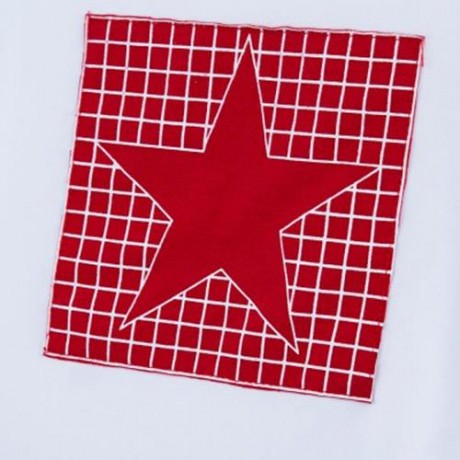 2PCS LATTICE PATTERN LOVELY CHILDREN SHORT SLEEVE T-SHIRT PANTS SUITS (CLARET)