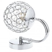 MODERN STYLE BEDSIDE E27 LED WALL LIGHTS BEDROOM LAMP (SILVER)