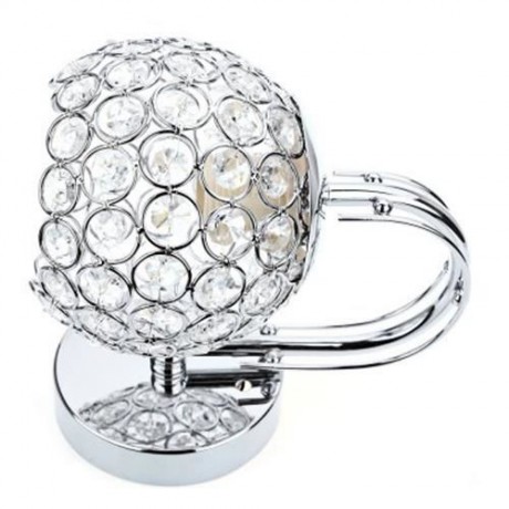 MODERN STYLE BEDSIDE E27 LED WALL LIGHTS BEDROOM LAMP (SILVER)