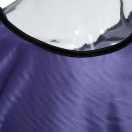 BREATHABLE PURE COLOR UNISEX TRAINING FOOTBALL VEST SHIRT (PURPLE)