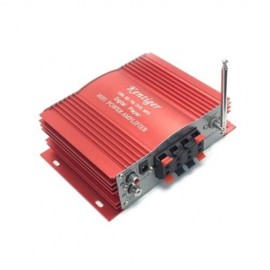 KENTIGER 2008 POWER FAILURE MEMORY FUNCTION IR CONTROL FM MP3 USB POWER AMPLIFIER (RED)