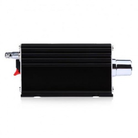 LEPY LP - A68 PORTABLE 12V HIFI AUDIO AMPLIFIER SUPPORT FM SD USB INPUT (BLACK)