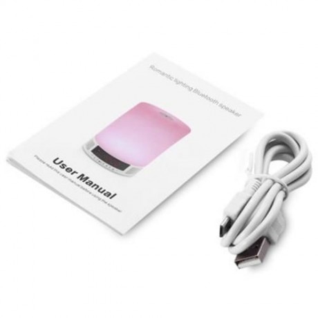 L2 COLORFUL ROMANTIC LIGHTING LED LAMP MUSIC PLAYER 2-IN-1 MULTIFUNCTION BLUETOOTH SPEAKER