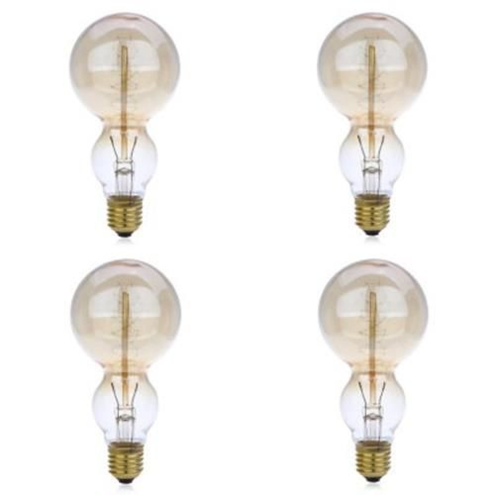 LIGHTME 4PCS 230V 40W E27 110 - 120LM 32AK RETRO BULB TUNGSTEN FILAMENT GOURD SHAPE ENERGY LIGHTME 4PCS 230V 40W E27 110 - 120LM 32AK RETRO BULB TUNGSTEN FILAMENT GOURD SHAPE ENERGY