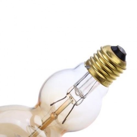 LIGHTME 4PCS 230V 40W E27 110 - 120LM 32AK RETRO BULB TUNGSTEN FILAMENT GOURD SHAPE ENERGY