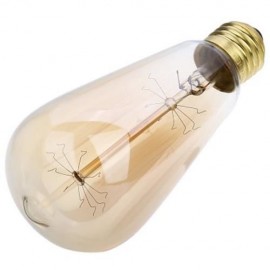 LIGHTME 6PCS ST64 230V 40W E27 110 - 120LM 19AK RETRO BULB TUNGSTEN FILAMENT ENERGY-SAVING