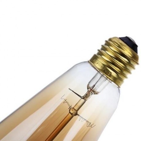LIGHTME 6PCS ST64 230V 40W E27 110 - 120LM 19AK RETRO BULB TUNGSTEN FILAMENT ENERGY-SAVING