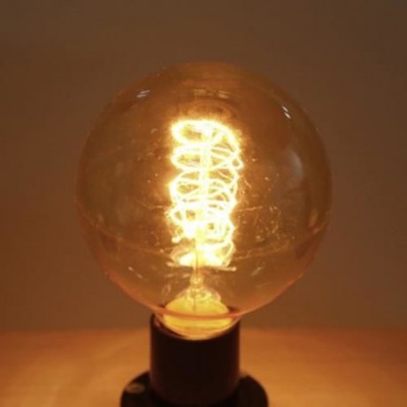 LIGHTME 6 PCS G95 230V 40W E27 110 - 120LM32AK RETRO BULB TUNGSTEN ENERGY-SAVING LAMP (TRA