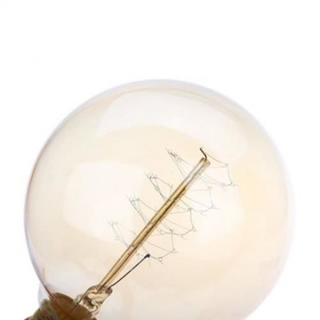 LIGHTME 6 PCS G95 230V 40W E27 110 - 120LM32AK RETRO BULB TUNGSTEN ENERGY-SAVING LAMP (TRA