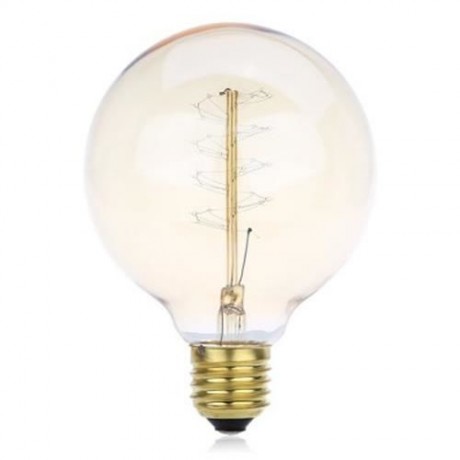 LIGHTME 6 PCS G95 230V 40W E27 110 - 120LM32AK RETRO BULB TUNGSTEN ENERGY-SAVING LAMP (TRA