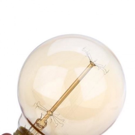 LIGHTME 6PCS G80 230V 40W E27 110 - 120LM 19AK RETRO BULB TUNGSTEN FILAMENT ENERGY-SAVING 